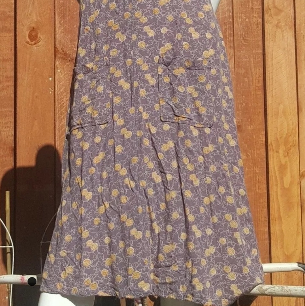 Retro 90's Light Purple Balls of Yarn String Dress - Picture 3 of 8